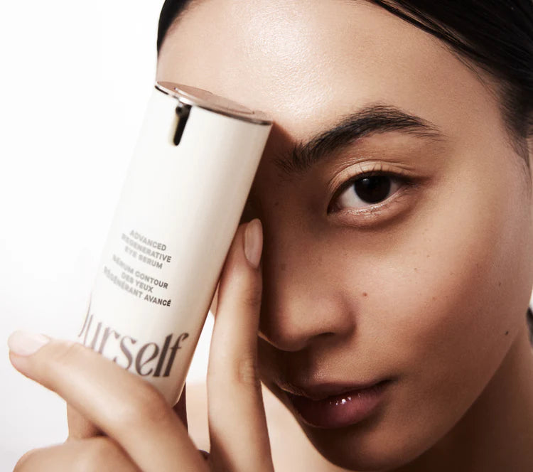 Person holding Advanced Regenerative Eye Serum