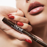 Model Holding Ourself Replenishing Lip Filler 