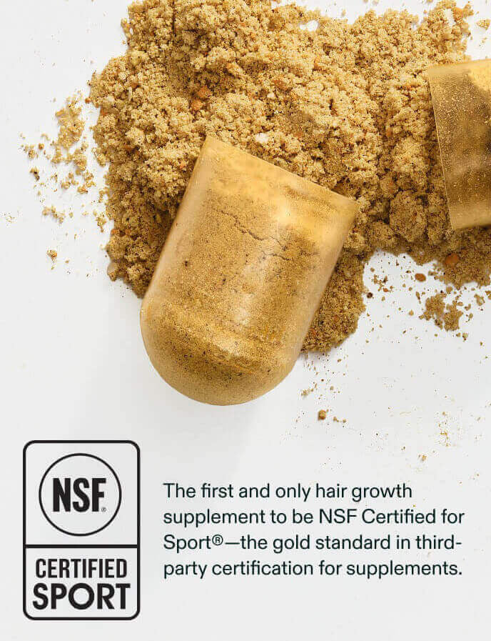 Nutrafol Men capsule, NSF Certified for Sport