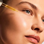 iS Clinical Pro-Heal Serum Advance+, model applying serum