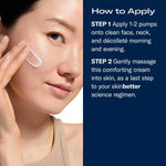 skinbetter science Trio Rebalancing Moisture Treatment, application