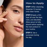 skinbetter science Even Intensive Skin Tone Correcting Serum, application